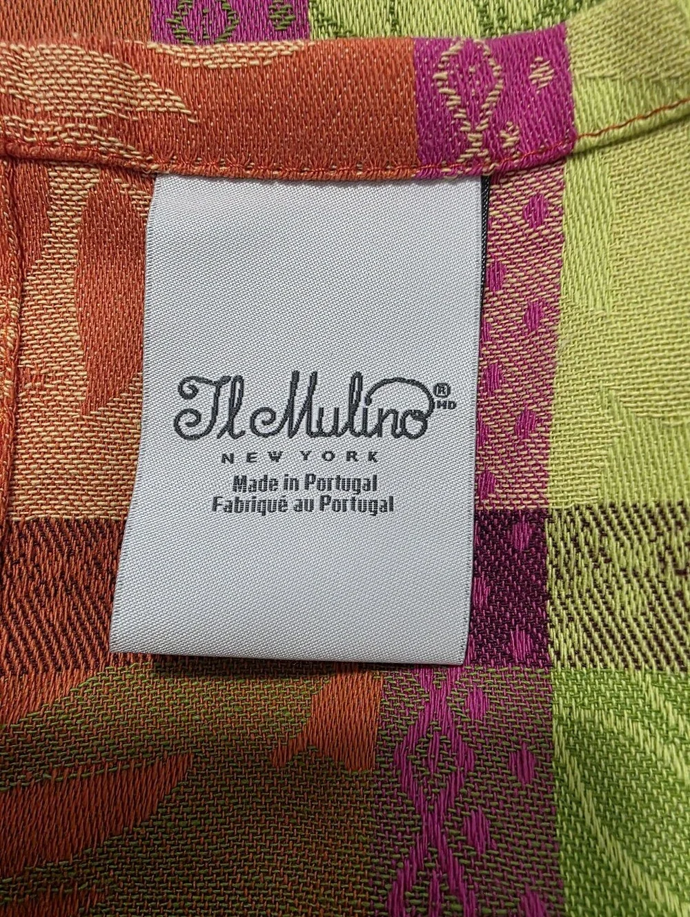 IL Mulino New York Vibrant 100% Cotton Table Runner Botanical Tuscan 15